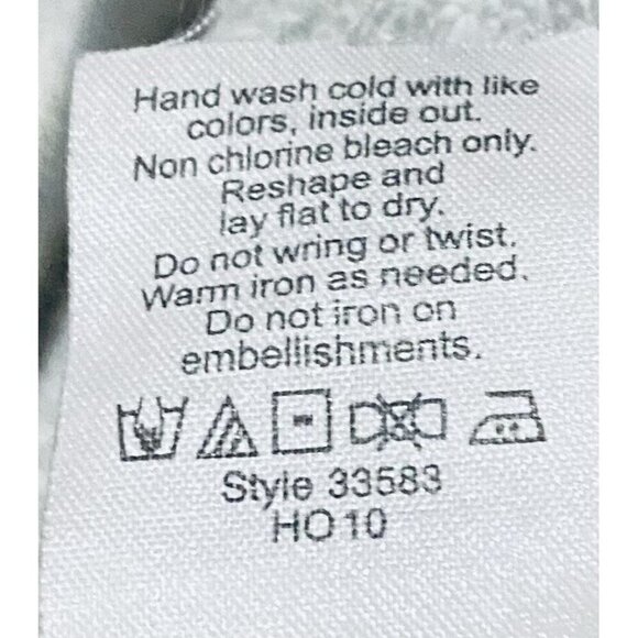 J Crew Sweatshirt Sweater Womens Large Sequin Embellished Long Sleeve Gray - Picture 6 of 7